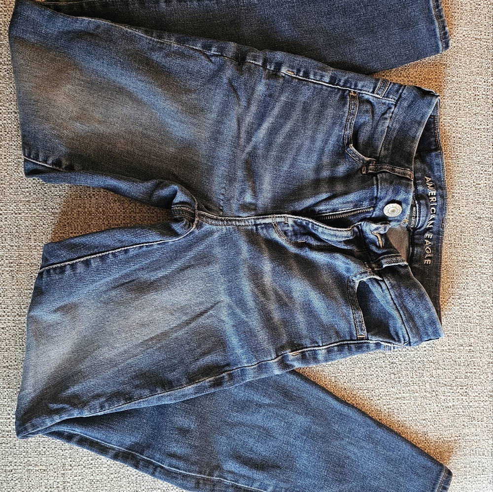 American Eagle Outfitters Women’s Medium Blue Stretch Skinny Jeggings